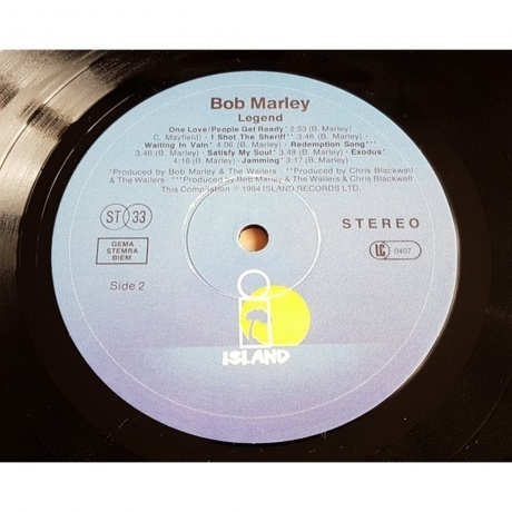 Bob Marley - Legend (0600753030523) виниловая пластинка - фото 10