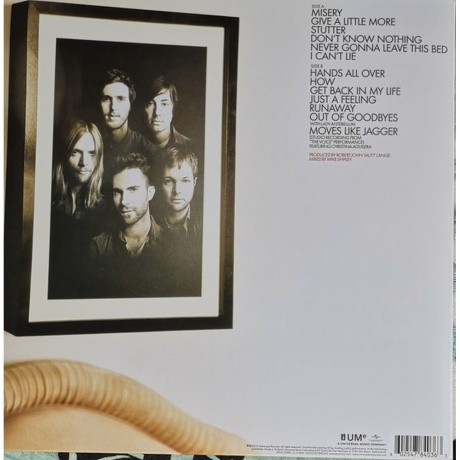 Maroon 5 - Hands All Over (0602547840363) виниловая пластинка - фото 3