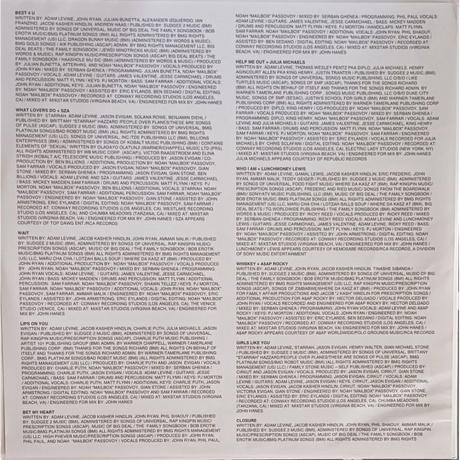 Maroon 5, Red Pill Blues (coloured) (0602577019357) виниловая пластинка - фото 4