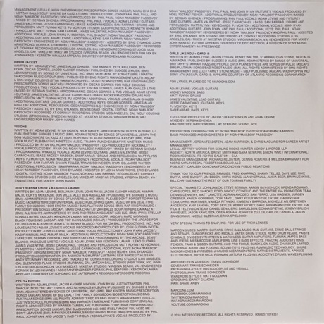 Maroon 5, Red Pill Blues (coloured) (0602577019357) виниловая пластинка - фото 5