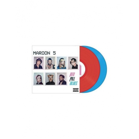 Виниловая пластинка Maroon 5, Red Pill Blues (coloured) (0602577019357) - фото 2