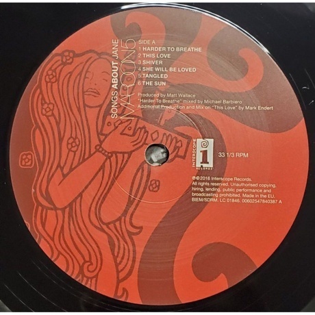 Maroon 5 - Songs About Jane (0602547840387) виниловая пластинка - фото 3