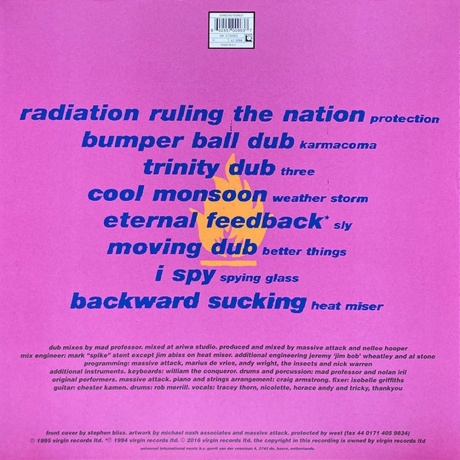 Massive Attack - No Protection (0602557009637) виниловая пластинка - фото 2