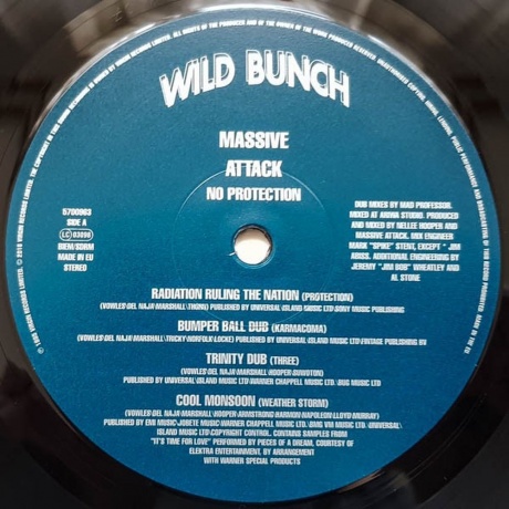 Massive Attack - No Protection (0602557009637) виниловая пластинка - фото 3