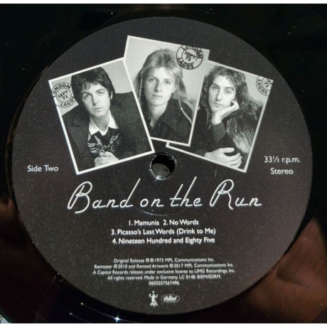 Paul McCartney - Band On The Run (0602557567496) виниловая пластинка - фото 4