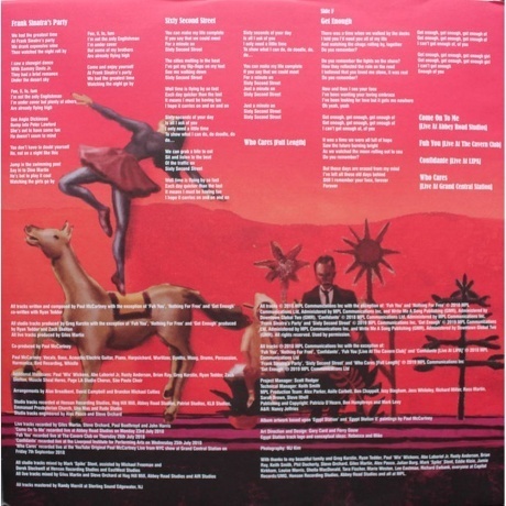 Paul McCartney - Egypt Station - deluxe (0602577501487) виниловая пластинка - фото 14