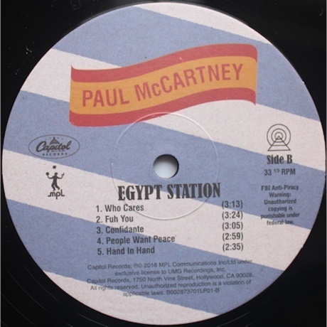Paul McCartney - Egypt Station - deluxe (0602577501487) виниловая пластинка - фото 4