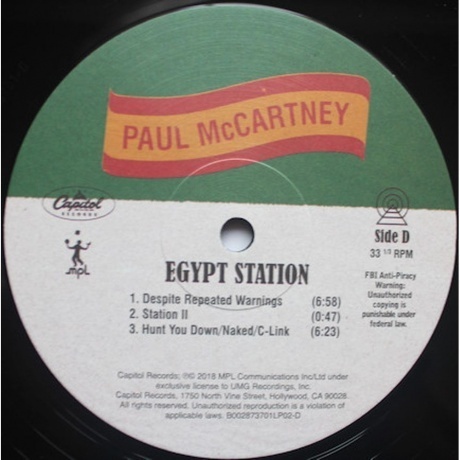 Paul McCartney - Egypt Station - deluxe (0602577501487) виниловая пластинка - фото 6
