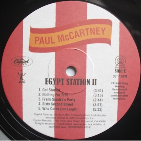 Paul McCartney - Egypt Station - deluxe (0602577501487) виниловая пластинка - фото 7