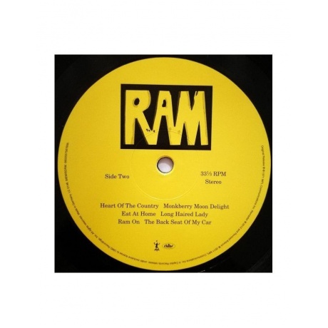 Виниловая пластинка Paul McCartney, Ram (0602557567656) - фото 8
