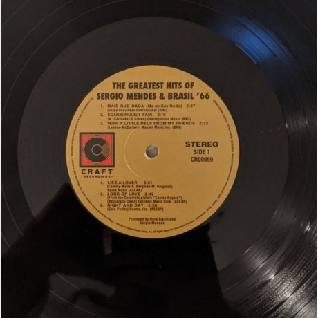 Sergio Mendes - Greatest Hits  (0888072053601) виниловая пластинка - фото 3