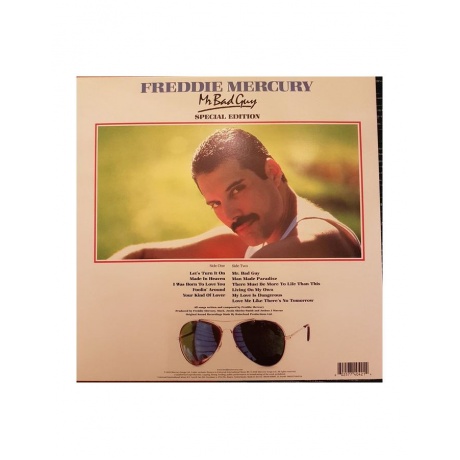 Виниловая пластинка Freddie Mercury, Mr Bad Guy (0602577404214) - фото 3