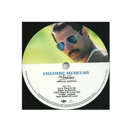 Виниловая пластинка Freddie Mercury, Mr Bad Guy (0602577404214) - фото 4