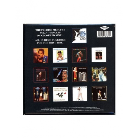 Виниловая пластинка Freddie Mercury, The Singles Collection (V7) (Box) (0602547878700) - фото 2
