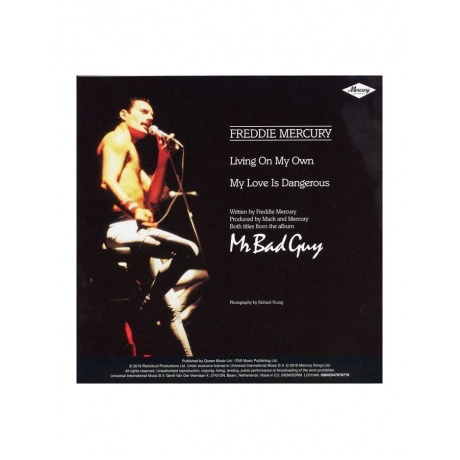 Виниловая пластинка Freddie Mercury, The Singles Collection (V7) (Box) (0602547878700) - фото 4