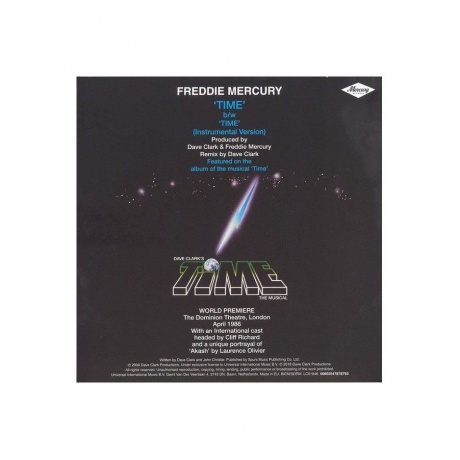 Виниловая пластинка Freddie Mercury, The Singles Collection (V7) (Box) (0602547878700) - фото 14