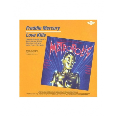 Виниловая пластинка Freddie Mercury, The Singles Collection (V7) (Box) (0602547878700) - фото 49