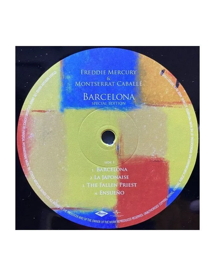 Виниловая пластинка Freddie; Caballe Mercury, Barcelona (0602577404290) - фото 5