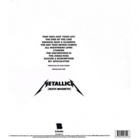 Metallica - Death Magnetic (0602547243140) виниловая пластинка - фото 3