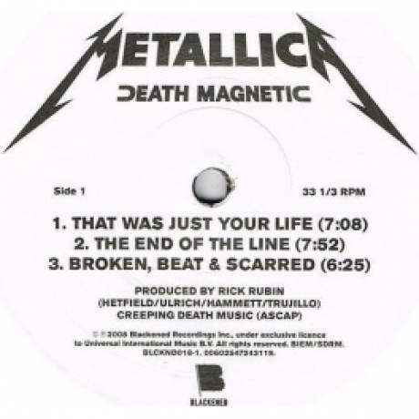Metallica - Death Magnetic (0602547243140) виниловая пластинка - фото 4