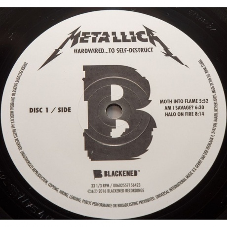 Metallica - Hardwired...To Self-Destruct (0602557156416) виниловая пластинка - фото 5