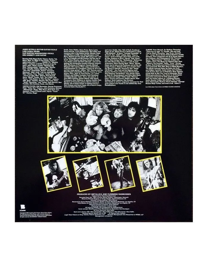 Виниловая пластинка Metallica, Master Of Puppets (0602557382594) - фото 5