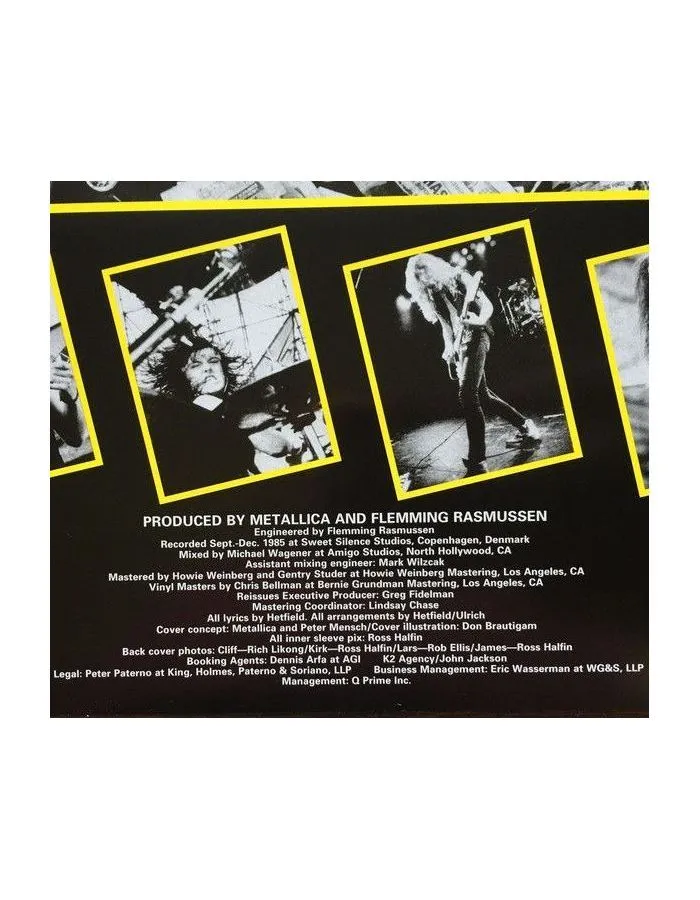 Виниловая пластинка Metallica, Master Of Puppets (0602557382594) - фото 13