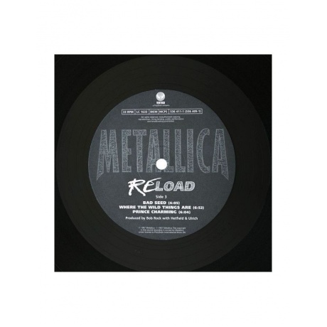 Виниловая пластинка Metallica, Reload (0731453640917) - фото 9