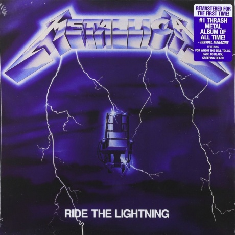 

Metallica - Ride The Lightning (0602547885241) виниловая пластинка