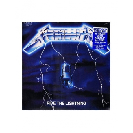 Виниловая пластинка Metallica, Ride The Lightning (0602547885241...