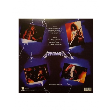 Виниловая пластинка Metallica, Ride The Lightning (0602547885241) - фото 3