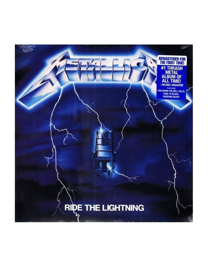 виниловая пластинка metallica – ride the lightning lp Виниловая пластинка Metallica, Ride The Lightning (0602547885241)