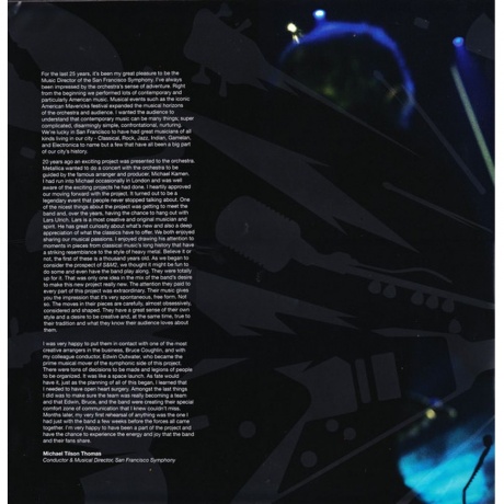 Metallica - S&amp;M2 (0602508413155) виниловая пластинка - фото 20