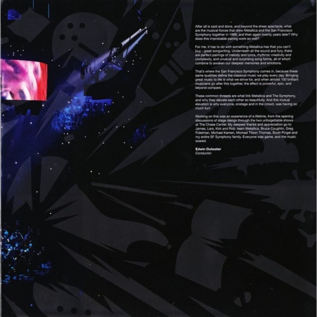 Metallica - S&amp;M2 (0602508413155) виниловая пластинка - фото 27