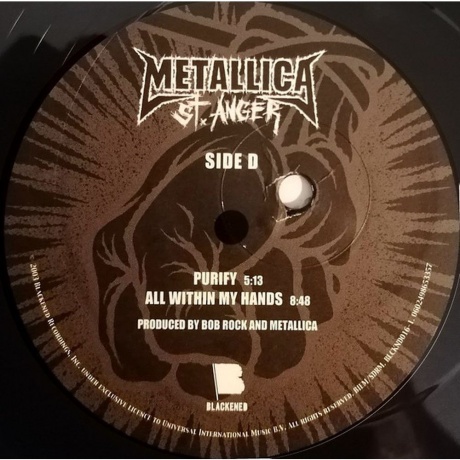 Metallica - St. Anger (0602498653364) виниловая пластинка - фото 8