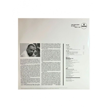 Виниловая пластинка Charles Mingus, Mingus Mingus Mingus Mingus Mingus (0602577573781) - фото 4