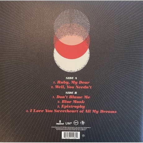 Thelonious Monk - Palo Alto (0602507112844) виниловая пластинка - фото 4