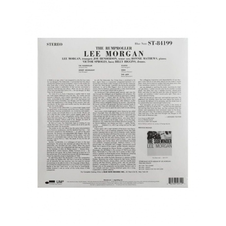 Виниловая пластинка Lee Morgan, The Rumproller (0602508503122) - фото 2