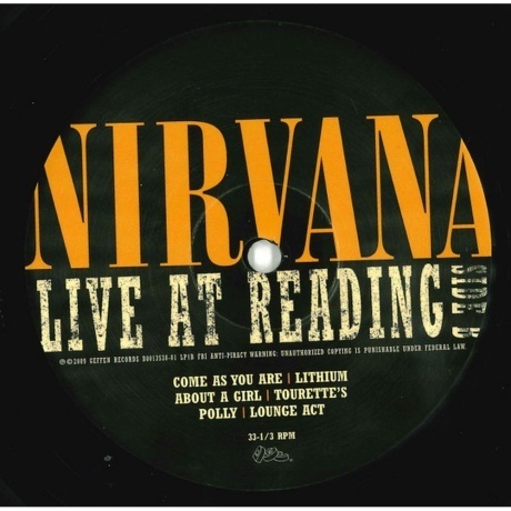 Nirvana - Live At Reading (0602527212173) виниловая пластинка - фото 13