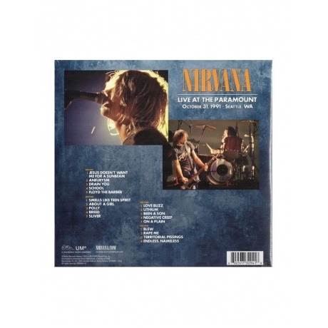Виниловая пластинка Nirvana, Live At The Paramount (0602577329418) - фото 12