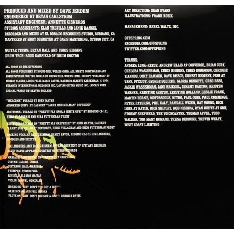 The Offspring, Americana (0602577951398) виниловая пластинка - фото 3
