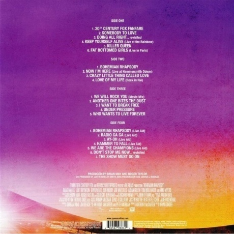 OST - Bohemian Rhapsody (Queen) (0602567988724) виниловая пластинка - фото 2