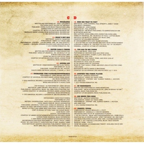 OST - Django Unchained (Various Artists) (0602537315703) виниловая пластинка - фото 11