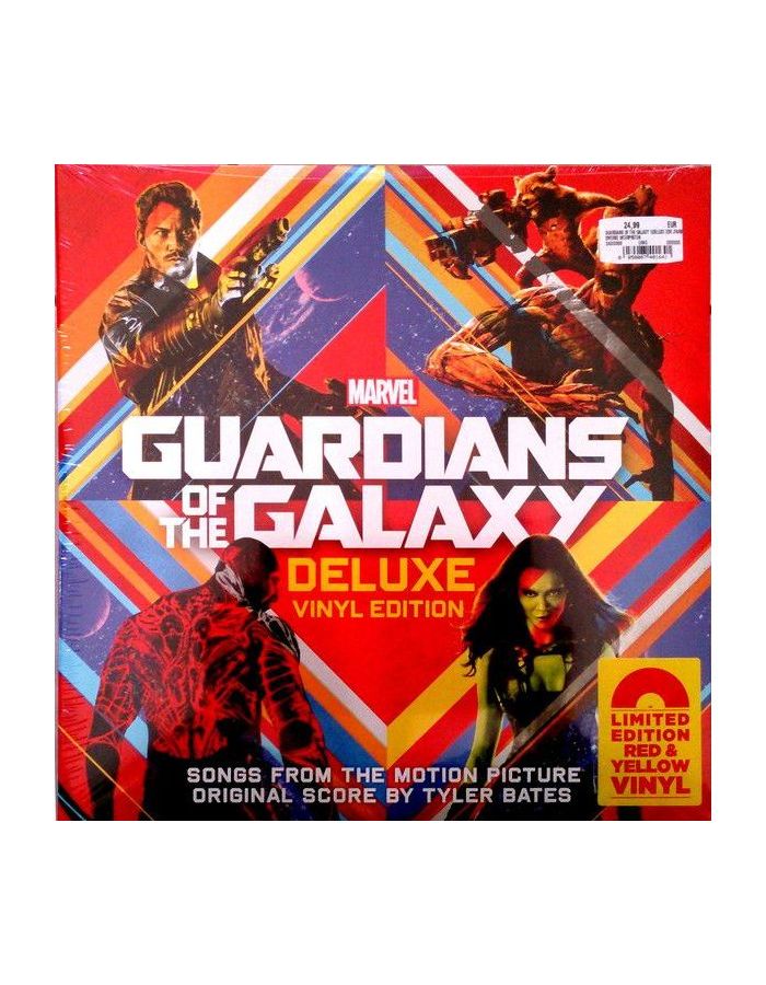Виниловая пластинка OST, Guardians Of The Galaxy - deluxe (Various Artists) (0050087310882) виниловая пластинка universal music ost guardians of the galaxy vol 2 deluxe various artists