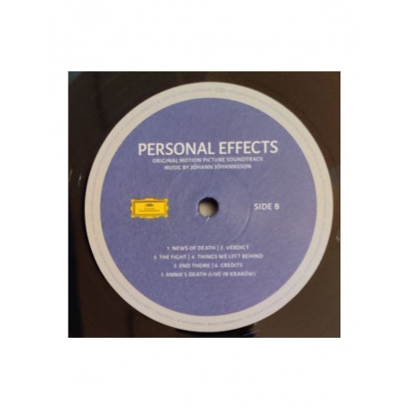 Виниловая пластинка OST, Personal Effects (Johann Johannsson) (0028948383863) - фото 6