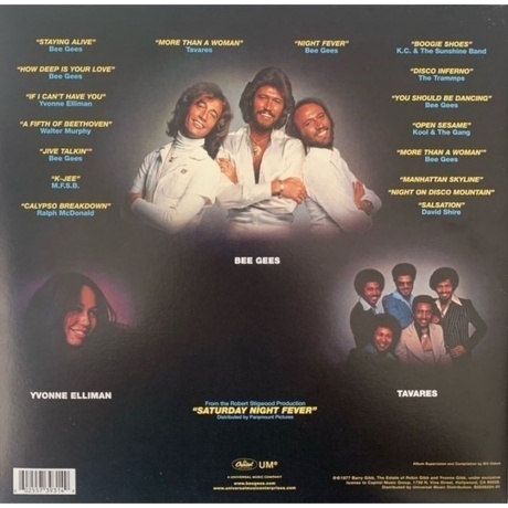 OST - Saturday Night Fever (Various Artists) (0602557393149) виниловая пластинка - фото 2