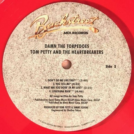 Виниловая пластинка Tom Petty, Damn The Torpedoes (0602547658302) - фото 5