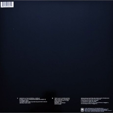 The Police - Ghost In The Machine (0602508046155) виниловая пластинка - фото 2