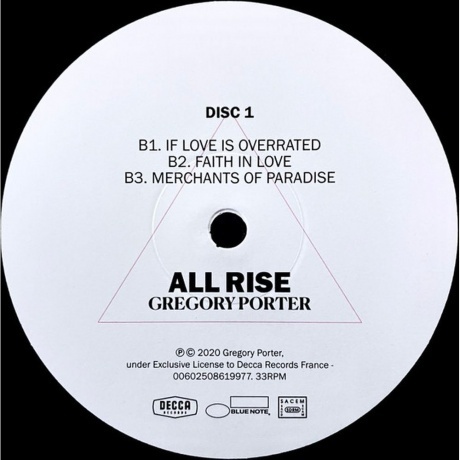 Gregory Porter - All Rise (0602508619953) виниловая пластинка - фото 6