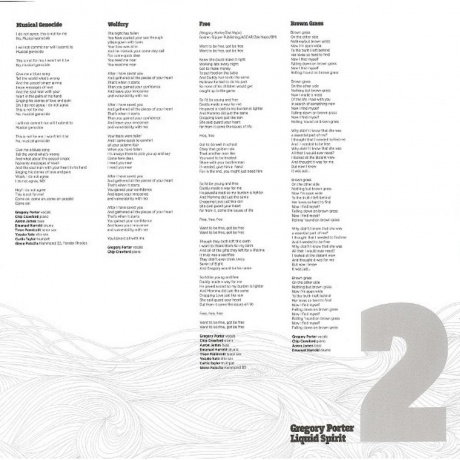 Gregory Porter - Liquid Spirit (0602537431540) виниловая пластинка - фото 8